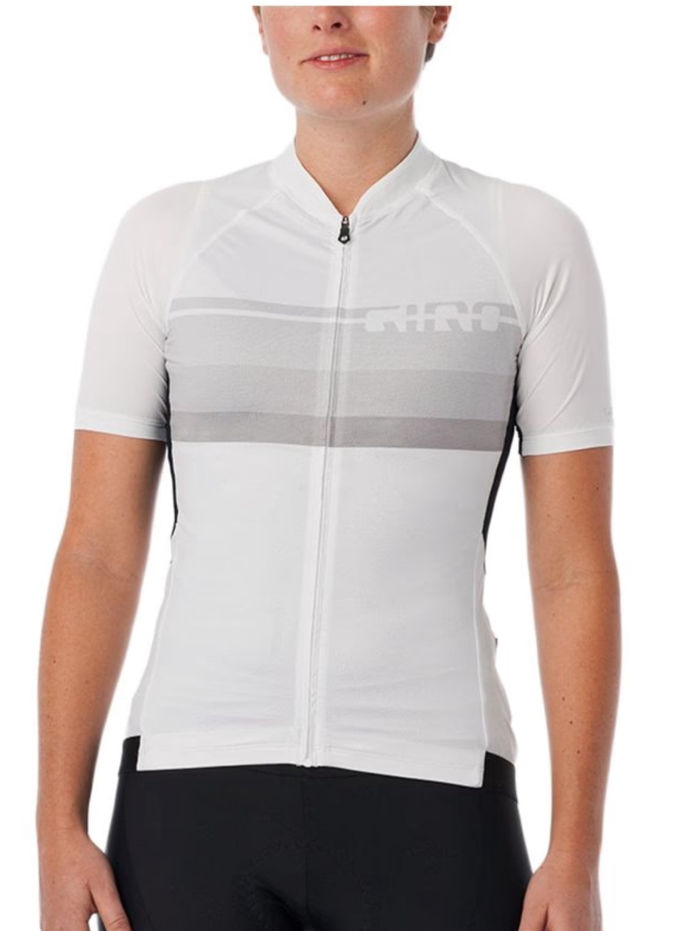 Giro Chrono Pro Jersey - Short-Sleeve - Women's medium white and gray